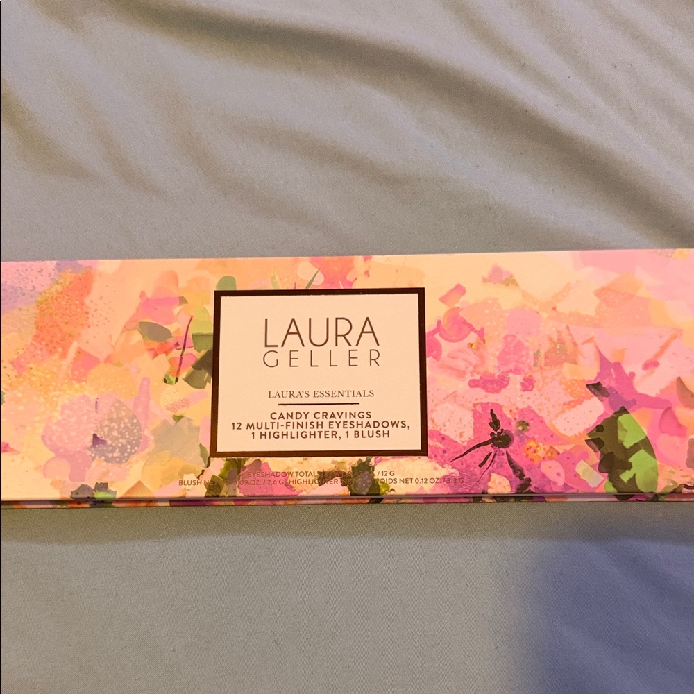 Laura Geller Essentials Palette with Pink and Cream Design